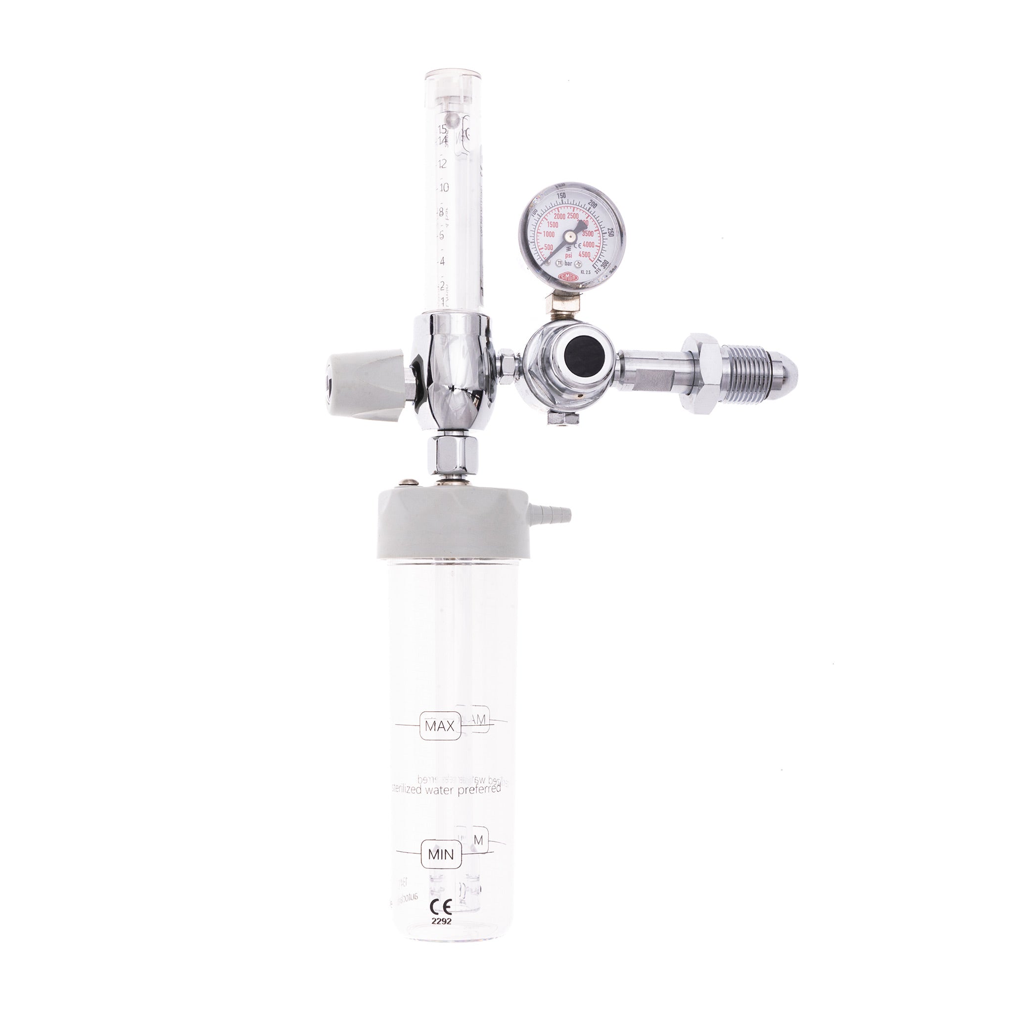 BS3 Med Oxy Regulator-Side