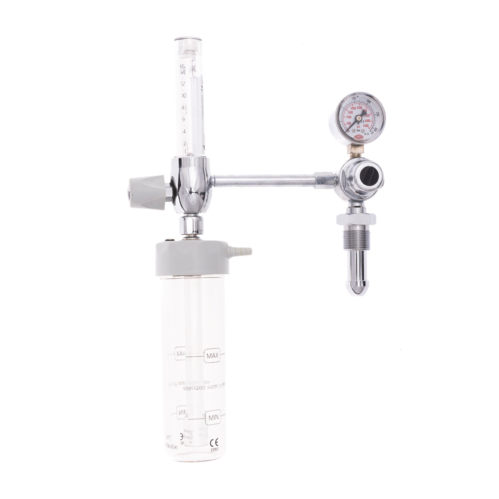 BS3 Med Oxy Regulator-Top